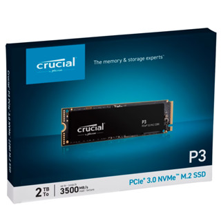 Crucial 2TB P3 NVMe M.2 SSD (Gen3)