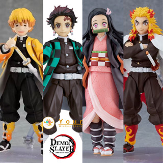 Figma 498 Tanjiro Kamado 508-DX Nezuko 522 DX Zenitsu 553 Kyojuro Demon Slayer Kimetsu no Yaiba Nendoroid ดาบพิฆาตอสูร🇨🇳