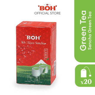 ชา Boh Sencha Green Tea Teabag ขนาด 20 ซอง