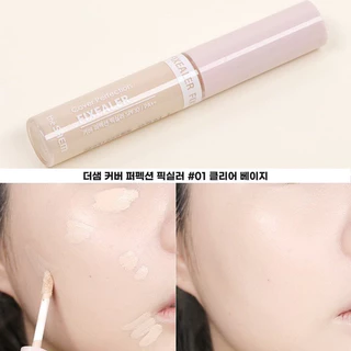 ของแท้/พร้อมส่ง The Saem Cover Perfection Tip Concealer6.5g/Fixealer 6.5g