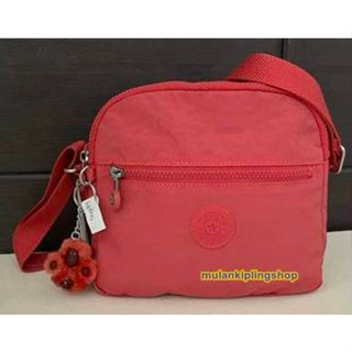 ส่งฟรีEMS  Kipling Keefe  Crossbodybag - Papaya Orange Tonal