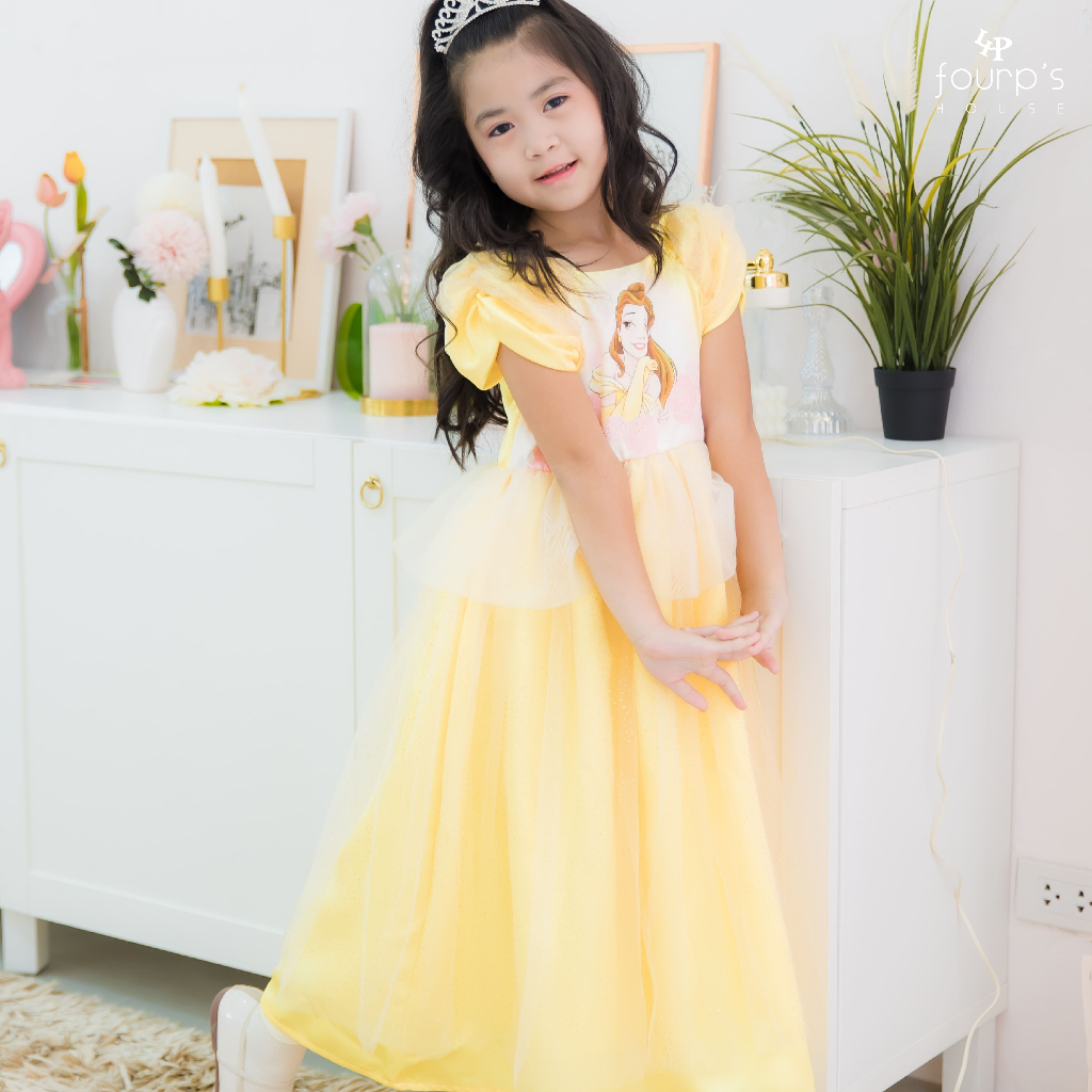 DISNEY PRINCESS : 031402เดรสเด็กลิขสิทธิ์แท้
