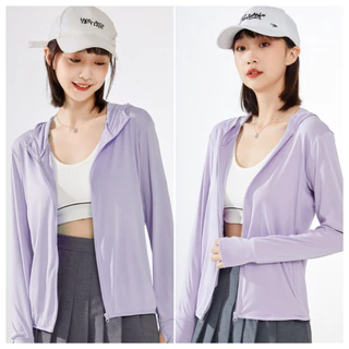 💥NEW Hot💥เสื้อกันuv เสื้อกันยูวี สีพื้น หญิง/ชาย แขนยาว เสื้อกันแดด uv ระบายอากาศดี ผ้ายืดเนื้อดี ไซส์ใหญ่พิเศษ