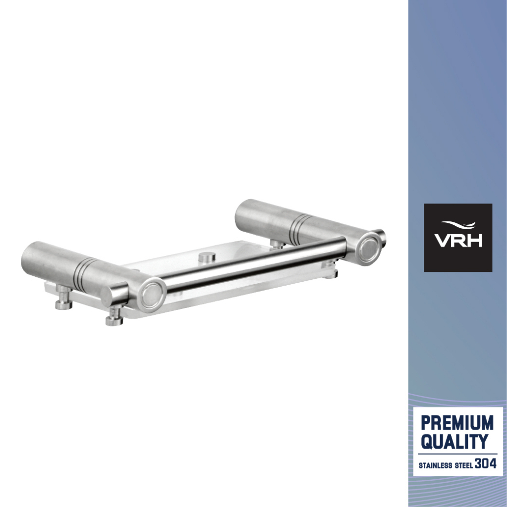 VRH ที่ใส่สบู่ สเตนเลส 304 จานวางสบู่ หรือวางฟองน้ำล้างจาน วางสก๊อตไบร์ท รหัส HST07-ST107A (Clearance Product)