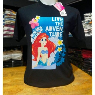 เสื้อ The little mermaid สีดำ ( TM-001)