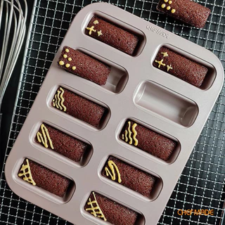 พิมพ์อบขนม ฟินองเซีย 8 ช่อง Chefmade financier cake mould