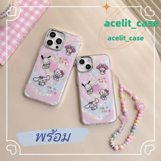 ❤️ส่งของขวัญ❤️ เคสไอโฟน 11 12 13 14 Pro Max การ์ตูน สาวน่ารักหัวใจ ฤดูร้อน ความนิยม Case for iPhone สไตล์วรรณศิลป์