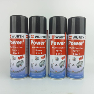 น้ำยากันสนิม น้ำยาอเนกประสงค์ WURTH POWER5 ขนาด200ml.