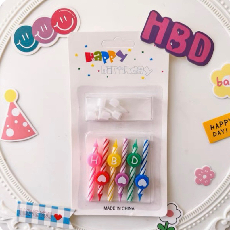 ✨เทียนเกาหลี สีพาสเทล ไซส์มินิ สูง8cm. มีหลายแบบ พร้อมส่งค่า - รูปที่ 7