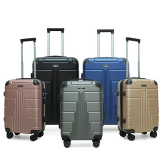 HQ LUGGAGE กระเป๋าเดินทาง ABS 4 ล้อคู่ กุญแจล็อค 3 รหัส รุ่น 8893