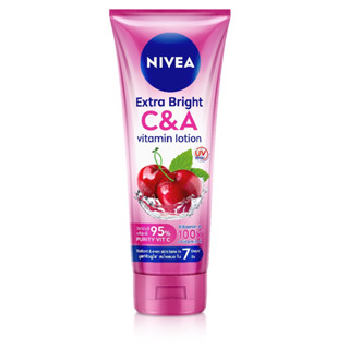 Nivea Extra Bright C&amp;A Vitamin Lotion 180ML นีเวีย เอ็กซ์ตร้า ไบร์ท ซีแอนด์เอ วิตามิน โลชั่น 180มล.