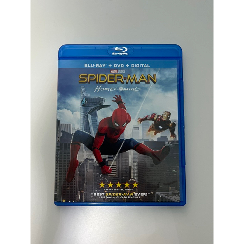 Bluray+DVD Spider-Man Homecoming แผ่นลิขสิทธิ์แท้(Import)