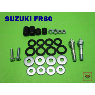 SUZUKI FR80 FRONT SHOCK BUSHING COMPLETE SET (BIG SET)  //  บุชโช๊คหน้า (ชุดใหญ่) สินค้าคุณภาพดี