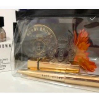 กระเป๋าใสใส่ลิปสติก บ๊อบบี้บราว Bobbi Brown Make Up Cosmetics Travel Bag Pouch Clear Plastic 14cm x 4cm x 10cm