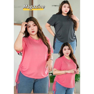 M175 เสื้อสาวอวบ อ้วน Bigsize Plussize เสื้อยืดคนอ้วน