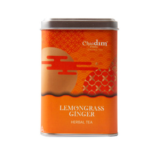 Chaidim Lemongrass Ginger Herbal Tea 10 Teabags ชายดิม ชาสมุนไพรตะไคร้ขิง บรรจุ 10 ถุงชา