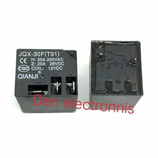 ￼รีเลย์รุ่นJQX-30F(T91) 12VDC 2คอนแทค COM. 1NO 1NC