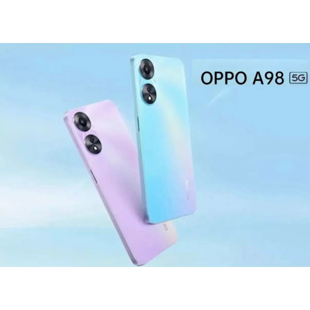 OPPO A98 5G (8+256) โทรศัพท์มือถือ หน้าจอใหญ่ 120Hz กล้องหลักAI 64 MP ชาร์จไว 67W SUPERVOOC รับประกัน  1ปี