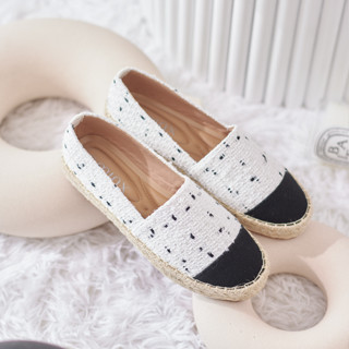 Minx รุ่น chloe tweed extra soft สี white