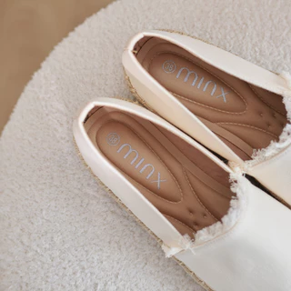 Minx chloe extra soft รองเท้าพื้นสาน espradrilles หุ้มส้น พื้นสาน minxshoes