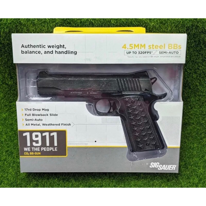 Sig Saver 'We The People' 1911 CO2  Air 4.5mm  - AIR-1911WT