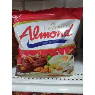 UNITED Almond  อัลมอนด์เคลือบช็อคโกแลต&amp;ไวท์ช็อกโกแลต