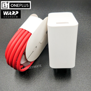 ชุดสายชาร์จ หัวชาร์จ OnePlus Warp Charge 30W (5V/6A) สำหรับ OnePlus 8Pro OnePlus 8 OnePlus 7TPro OnePlus 7T OnePlus 7Pro