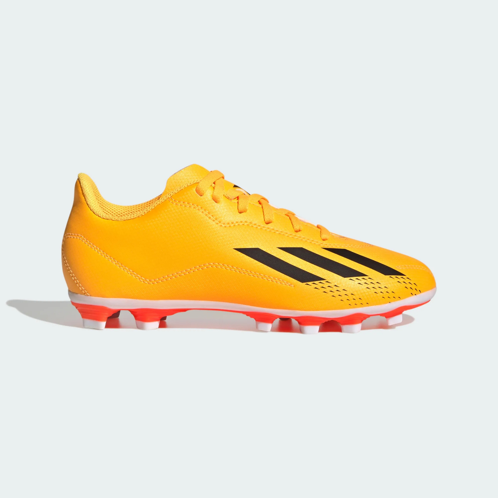 Adidas รองเท้าฟุตบอลเด็ก / สตั๊ด X Speedportal.4 FxG | Solar Gold/Core Black/Team Solar Orange ( GZ2456 )