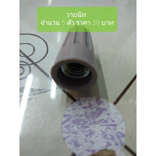 วายนัท สีเทา จัำนวน 5 ตัว ราคา 39 บาท