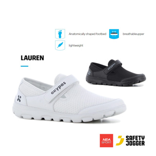 [ลิขสิทธิ์แท้] SAFETY JOGGER - LAUREN รองเท้าพยาบาล ทรงสวม กันลื่น รองเท้าเอนกประสงค์