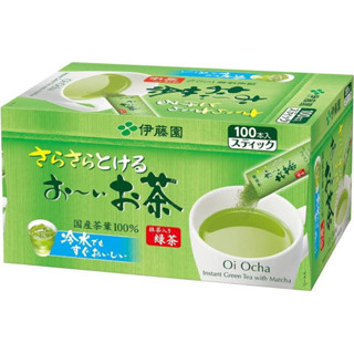 🅹🅿🇯🇵 Japan อิโตเอ็น ITOEN มัทฉะ ชาเขียว Matcha Green Tea 0.8g 100 sticks