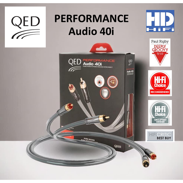 QED PERFORMANCE Audio 40i RCA Cable