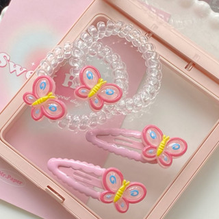 (พร้อมส่ง🌷) Butterfly hair band ยางรัดผม ยางมัดผม