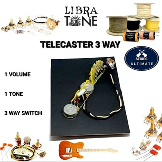 LIBRA TONE วงจรกีต้าร์ไฟฟ้า TELECASTER ( PICKUP : S-S ) 1 VOLUME 1 TONE 3-WAY SWITCH