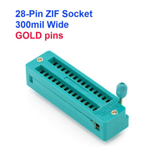 ZIF Socket 28 Pin 300mil Universal ZIF DIP Tester IC