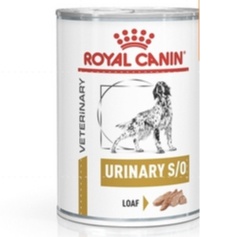 Royal canin Urinary S/O อาหารสุนัขแบบเปียกสูตรโรคนิ่ว 410 กรัม