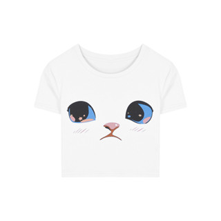 เสื้อยืดตัวสั้น kush ท่อนบนน่ารักหวาน BABYTEE เดรสสะดือแมวสุดเซ็กซี่