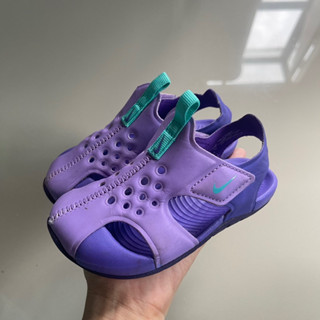 NIKE รองเท้าเด็กมือสองของแท้💯พร้อมส่ง📦sz 15 cm 💜