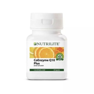 โคคิวเท็น พลัส แอมเวย์ นิวทริไลท์  60 แคปซูล  Amway Nutrilite Coenzyme Q10 CoQ10 (ของแท้ ฉลากไทย)