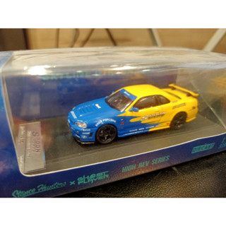 Street Waepon SkyLine GT-R R34 Spoon 1:64