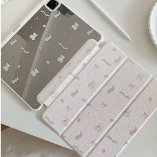 💫พร้อมส่ง💫เคสไอแพด แผ่นหลังอะครีลิ Gen9 10.2 Air5 กระจกเงา หมีน้อย Gen10 Pro11 Mirror เคสไอแพด2020 10.2 ใส่ปากกาได Air4