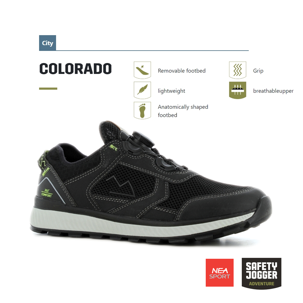 [ลด30% เก็บโค้ด 2509FASHDD] Safety Jogger Adventure - COLORADO รองเท้าเทรล เดินป่า ปีนเขา Walking Bo