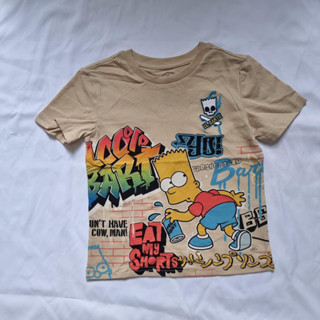 The Simpsons กราฟฟิตี้ เสื้อยืดเท่ห์ๆ ผ้านิ่มมาก