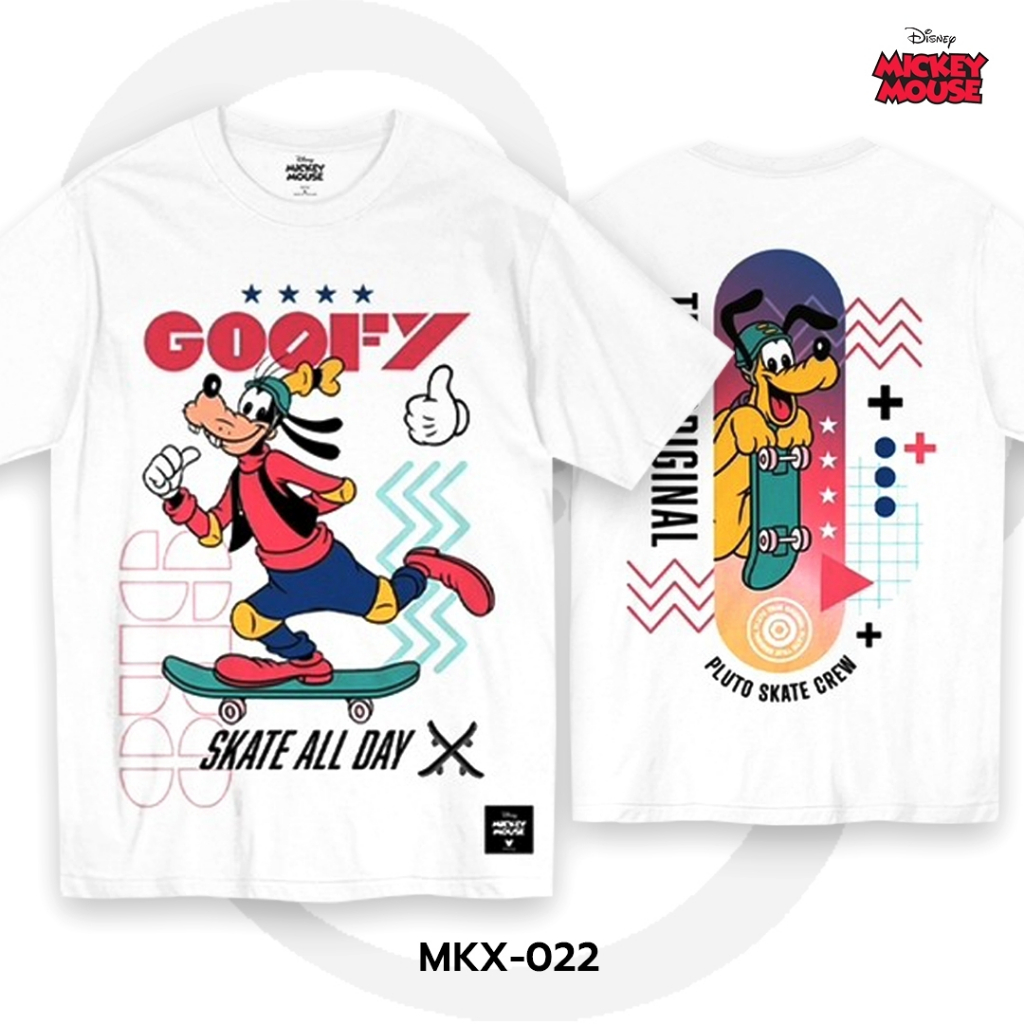 Power 7 Shop เสื้อยืดการ์ตูน มิกกี้เมาส์ ลิขสิทธ์แท้ DISNEY (MKX-022)