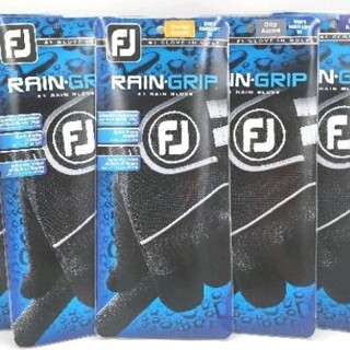 ถุงมือกอล์ฟชนิดผ้า footjoy raingrip quickdryแห้งเร็วระบายอากาศดี ,Golf glove footjoy raingrip