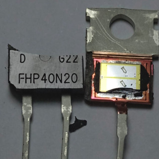 FHP40N20D Mosfet N-Channel 200V 40A 250W TO-220 Qg 49.4nC