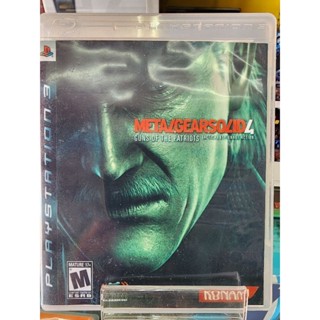 แผ่นแท้ PS3 METALGEAR SOLID 4 ปกปริ้น ลดราคาสุดๆ