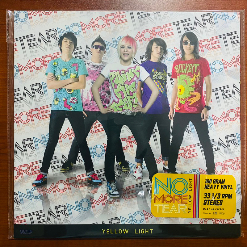 1 LP Vinyl แผ่นเสียง ไวนิล No More Tear - Yellow Light (แผ่นใหม่ซีล ไม่มีตำหนิ) (0567)
