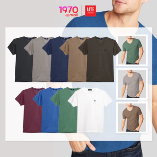 ARROW LITE เสื้อยืดคอวี แขนสั้น ผ้า TC เนื้อนุ่ม ใส่สบาย ระบายอากาศดี ใส่ได้ทุกวัน