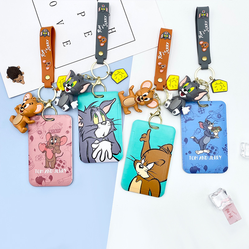 พร้อมส่งที่ใส่บัตรพนักงานลายทอมแอนเจอรี่มีขายที่นี่ที่เดียวในไทย ลายสวยคมชัดสกีนลายนูน3มิติ น่ารัก